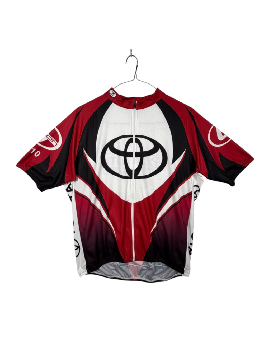 Sugoi Team Toyota Cycling Jersey Multicolor Road Biker Athletic Full Zip Men 2XL